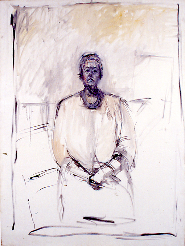 Giacometti et Maeght, 1946 – 1966. : Portrait de Marguerite Maeght, 1961, © Galerie Maeght, © Succession Giacometti, Adagp Paris 2010